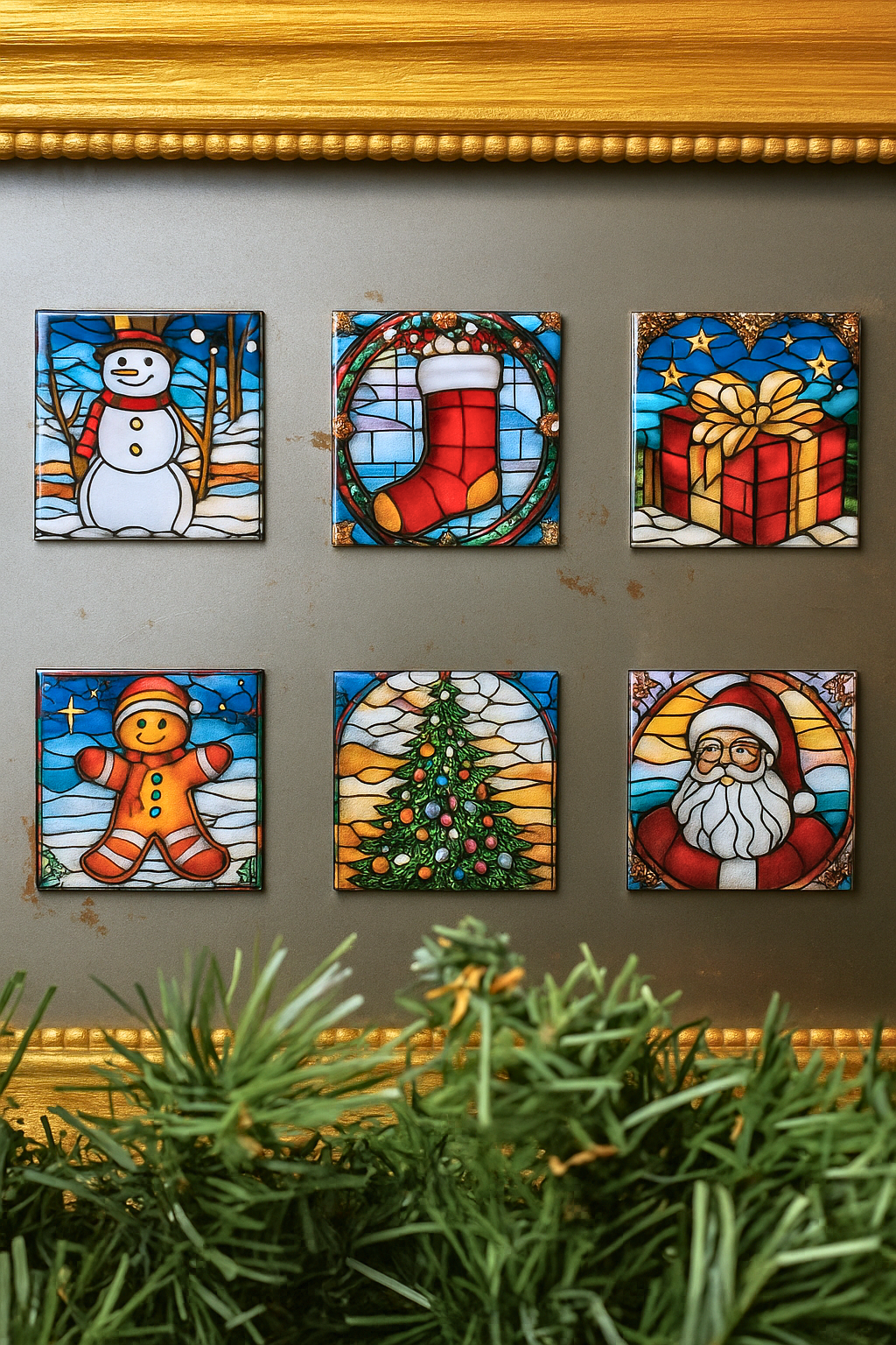 Stained Glass Christmas Collection